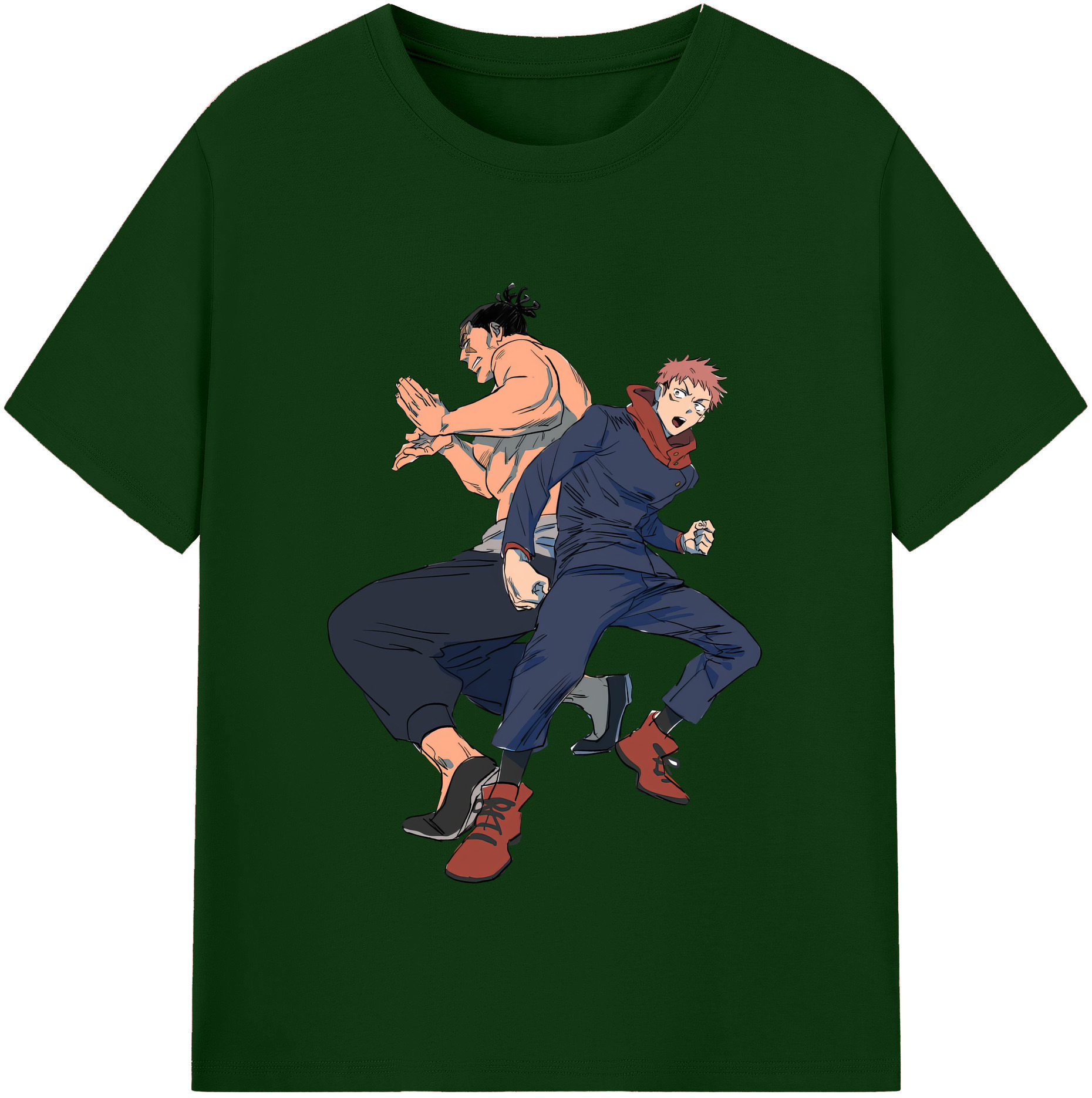 （画像用） 呪術廻戦 Jujutsu Kaisen 綿100％半袖Tシャツ（フロントプリント）